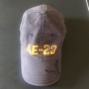 - American Eagle Outfitters AE Eagle Navy Blue Ball Cap Ha…